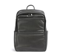 DuDu Bags Sydney Mochila para portátil gris oscuro, cuero, unisex