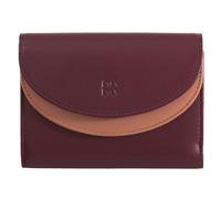 DuDu Billetera de cuero RFID 13 cm rojo
