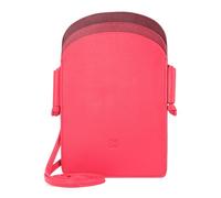 DuDu Bolsa de móvil de colores de Menorca de cuero de 12 cm rosa