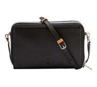 DuDu Bolso bandolera cuero 19 cm negro