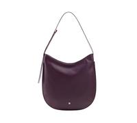 DUDU Bolso Bandolera de Mujer en Suave Piel, Bolso Hobo con Cremallera, Bolso Bandolera Gran Capacidad, Regulable, de Color Deep Purple