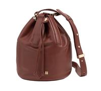 DUDU Borsa a Secchiello Donna in Pelle Grande Con Tracolla Regolabile e Chiusura a Coulisse - Borsa Elegante, Spaziosa e Pratica per USO Quotidiano e Occasioni Speciali Chocolate, marrón, 19,00