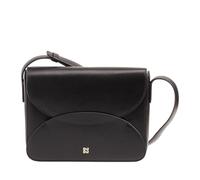 DUDU Borsa a Tracolla Donna in Pelle con Patta Modello Envelope - Borsetta Piccola Elegante e Versatile con Tracolla Regolabile, Borsa Perfetta per Ogni Occasione Negro Rosa