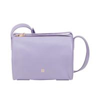 DUDU Borsa Bauletto a Tracolla da Donna in Pelle - Borsa Elegante, Piccola con Tracolla Regolabile per Ogni Occasione Lilac_Orange