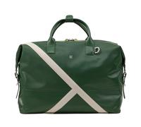 DuDu Borsone in Pelle per Tennis Palestra, 28 Litri, Edizione Limitata Wimbledon, Tracolla Staccabile, Chiusura a Cerniera, Weekender per Viaggi, Borsa Sportiva Pelle Mangrove