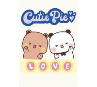 Dudu Bubu Cutie Pie Love Notebook: Couple Bear Cute Pose Peace Sign Journal