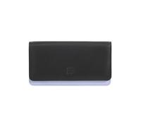 DuDu Canarie Cartera Bloqueo RFID Piel natural 17.5 cm gris