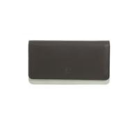 DuDu Canarie Cartera Bloqueo RFID Piel natural 17.5 cm marrón