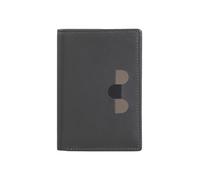 DuDu Capri Cartera Bloqueo RFID Piel natural 11.5 cm gris