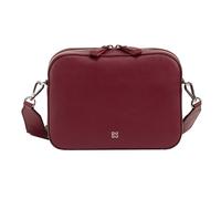 DuDu Caroline Bolsa de hombro Piel natural 24 cm rojo