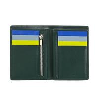 DuDu Cartera RFID Piel 9,5 cm verde