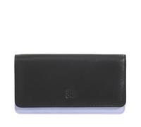 DuDu Billetera de cuero RFID 17,5 cm gris