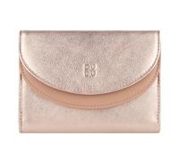 DuDu Cartera de piel 13 cm rosa dorado