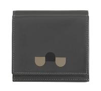 DUDU Cartera de Piel RFID Multicolor Tarjetero y Monedero Anthracite Mosaic