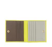 DUDU Cartera de Piel RFID Multicolor Tarjetero y Monedero Citrus Yellow