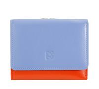 DUDU Cartera Mujer Pequeña de Piel RFID con Monedero con Cierre Clic Clac Compac