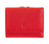 DuDu Corsica Cartera Protección RFID Piel 11 cm rojo