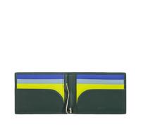DUDU Cartera para Hombre con Clip para Billetes, de tamaño pequeño y Compacto, con protección RFID, Tarjetero y Cremallera Trasera Mangrove
