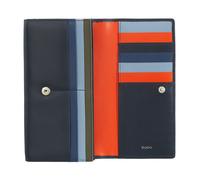 DUDU Cartera RFID Mujer Piel Diseño Multicolor Alargada con Monedero Cremallera