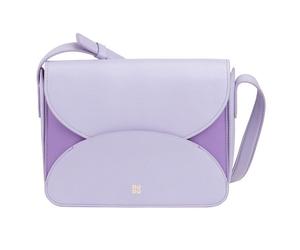 DuDu Cefalonia Bolsa de hombro Piel 21 cm rosa