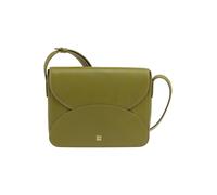 DuDu Cefalonia Bolsa de hombro Piel natural 21 cm verde oliva