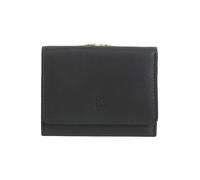DuDu Corsica Cartera Bloqueo RFID Piel natural 11 cm negro