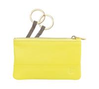 DUDU Estuche de Llaves Hombre Mujer con Cremallera Citrus Yellow