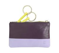 DUDU Estuche de Llaves Hombre Mujer con Cremallera Deep Purple