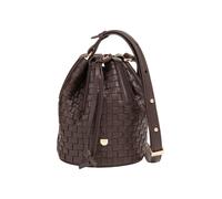 DuDu Filicudi Bolso bombonera Piel natural 14 cm gris