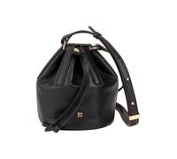 DuDu Filicudi Bolso bombonera Piel natural 14 cm negro