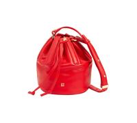 DuDu Filicudi Bolso bombonera Piel natural 14 cm rojo