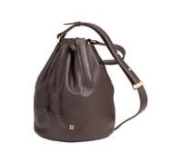 DuDu Filicudi Bolso bombonera Piel natural 19 cm marrón
