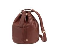DuDu Filicudi Bolso bucket Piel natural 19 cm marrón