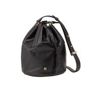DuDu Filicudi Bolso bombonera Piel natural 19 cm negro