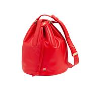DuDu Filicudi Bolso bucket Piel natural 19 cm rojo