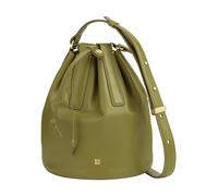 DuDu Filicudi Bolso bucket Piel natural 19 cm aceituna