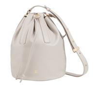 DuDu Filicudi Bolso bucket Piel natural 19 cm blanco