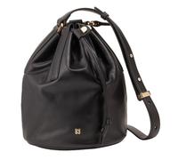DuDu Filicudi Bolso bucket Piel natural 19 cm negro