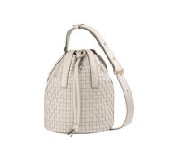 DuDu Filicudi M. Bolso bombonera Piel natural 19 cm blanco