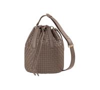 DuDu Filicudi M. Bolso bombonera Piel natural 19 cm gris