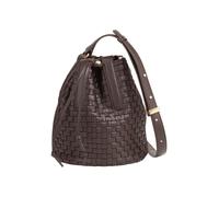 DuDu Filicudi M. Bolso bombonera Piel natural 19 cm marrón