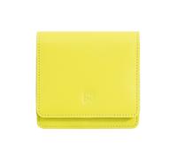 DuDu Flores Cartera Piel natural 9.5 cm amarillo