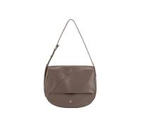 DuDu Formentera Bolsa de hombro Piel 34 cm gris