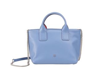 DuDu Ibiza Bolso Piel 22 cm azul