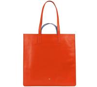 DuDu Madeleine Bolsa de compras Piel 40 cm naranja