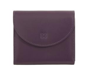 DuDu Malaita Cartera Piel 11 cm púrpura