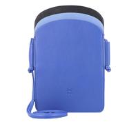 DuDu Minorca Bolso móvil Piel natural 12 cm azul