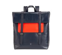 DUDU Mochila Colorida de Cuero para Hombre Mujer, Mochila Grande Suave 14L Multi