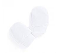 Dudu N Girlie 100% algodón guantes para arañazos para bebés, 12 unidades