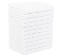 Dudu N Girlie: 12 pañales de suprema calidad con tejido de rizo para bebé, 100% algodón